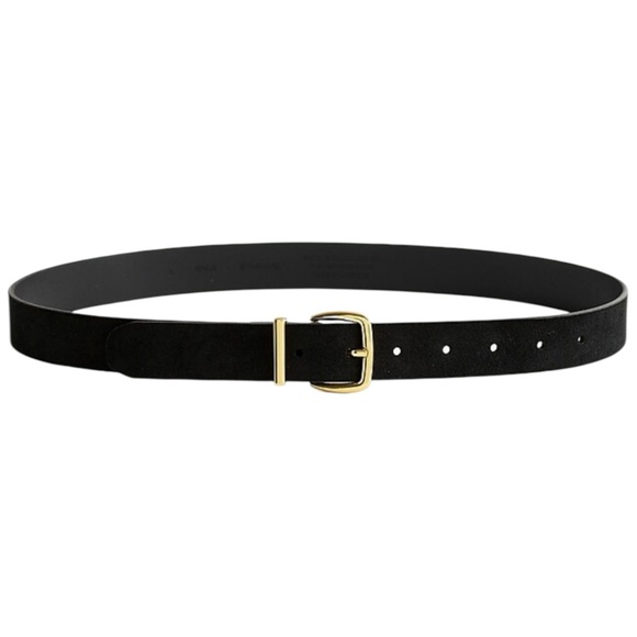 Madewell Women’s Black The Essential Suede Belt - NWOT - Picture 1 of 1